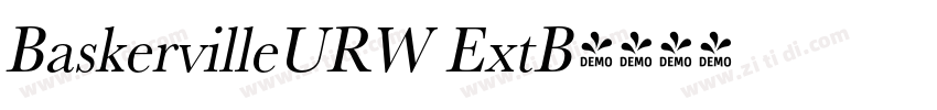 BaskervilleURW ExtB字体转换